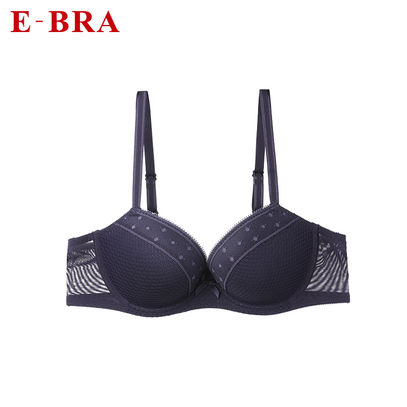 上托小胸厚杯E－BRA聚拢文胸