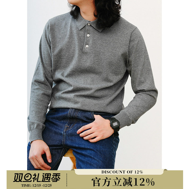 MBBCAR窄幅40支双纱精梳棉POLO衫