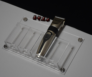 美容美发理发店发廊发屋电推剪推子架宠物店卡尺限位梳收纳工具架