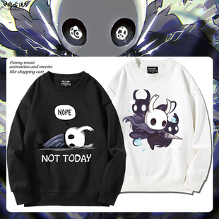 空洞骑士Hollow Knight游戏联名周边圆领卫衣男女学生秋冬上衣服