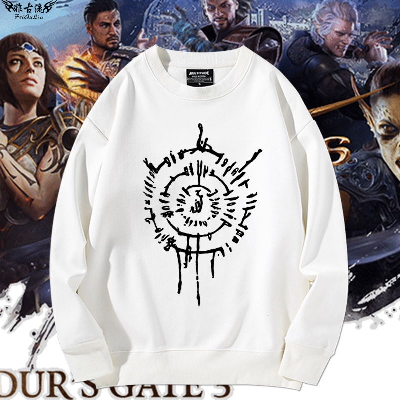 博德之门3加绒连帽新款卫衣