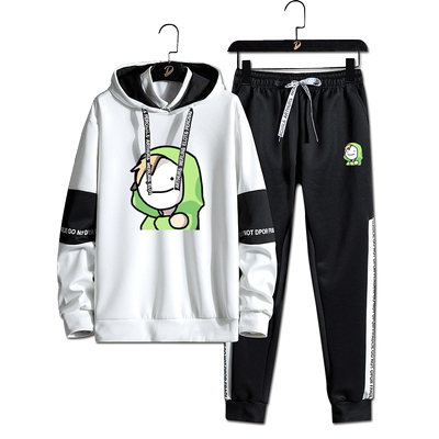 我的世界卫衣长裤两件套装