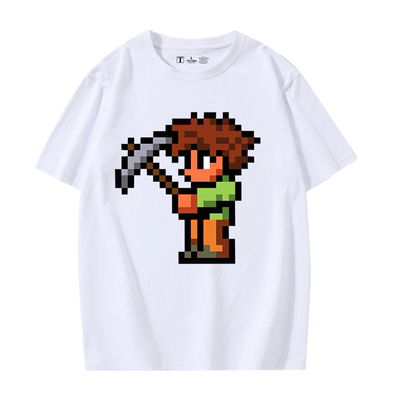 泰拉瑞亚马赛克夏季新款短袖