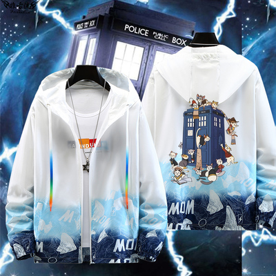 神秘博士塔迪斯TARDIS时空机器doctor who防晒衣服男女超薄外套潮