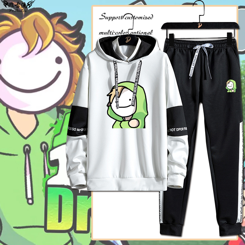 我的世界卫衣长裤两件套装