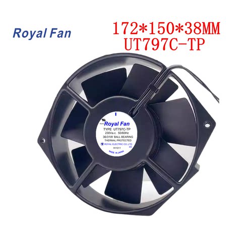 TYPE UT797C-TP[B13] 230V原装ROYAL FAN 172*150*38铁叶风机