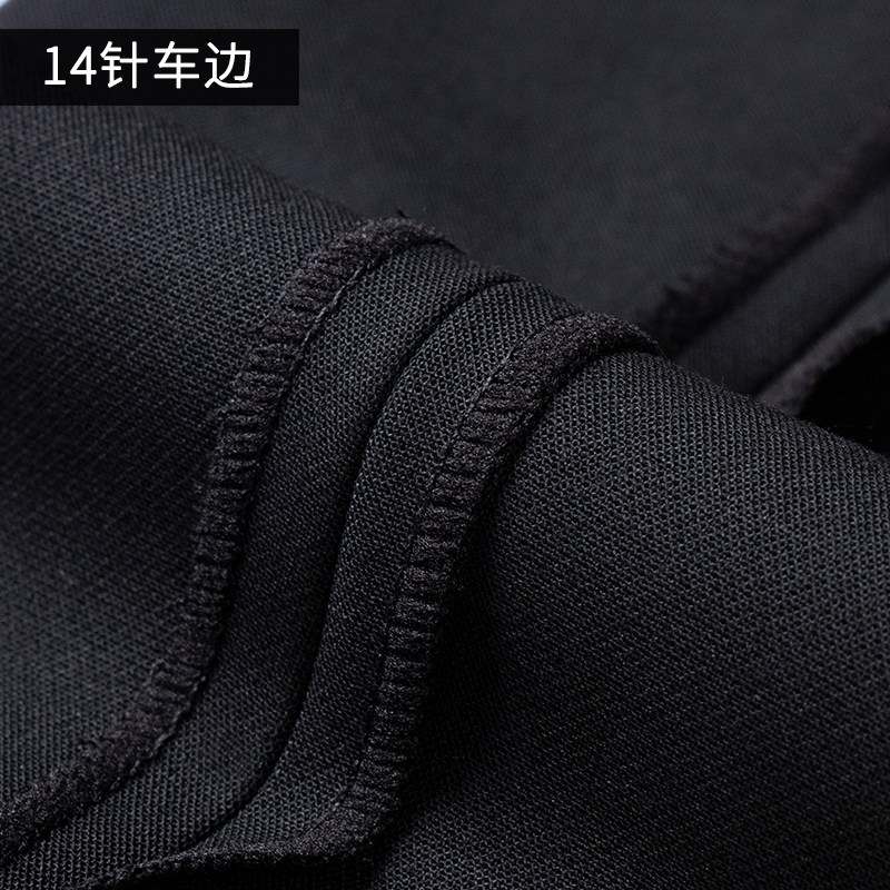 卡其色西裤女职业长裤烟管裤直筒弹力职业正装工作工装垂感裤子