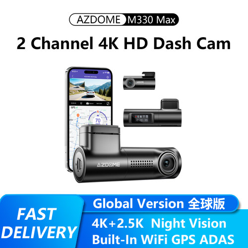 AZDOMEM330MaxDashCam4K