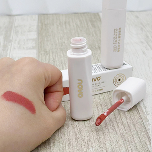 NOVO唇釉纯欲风雾面哑光丝绒唇泥口红女不易掉色沾杯雾面显白平价