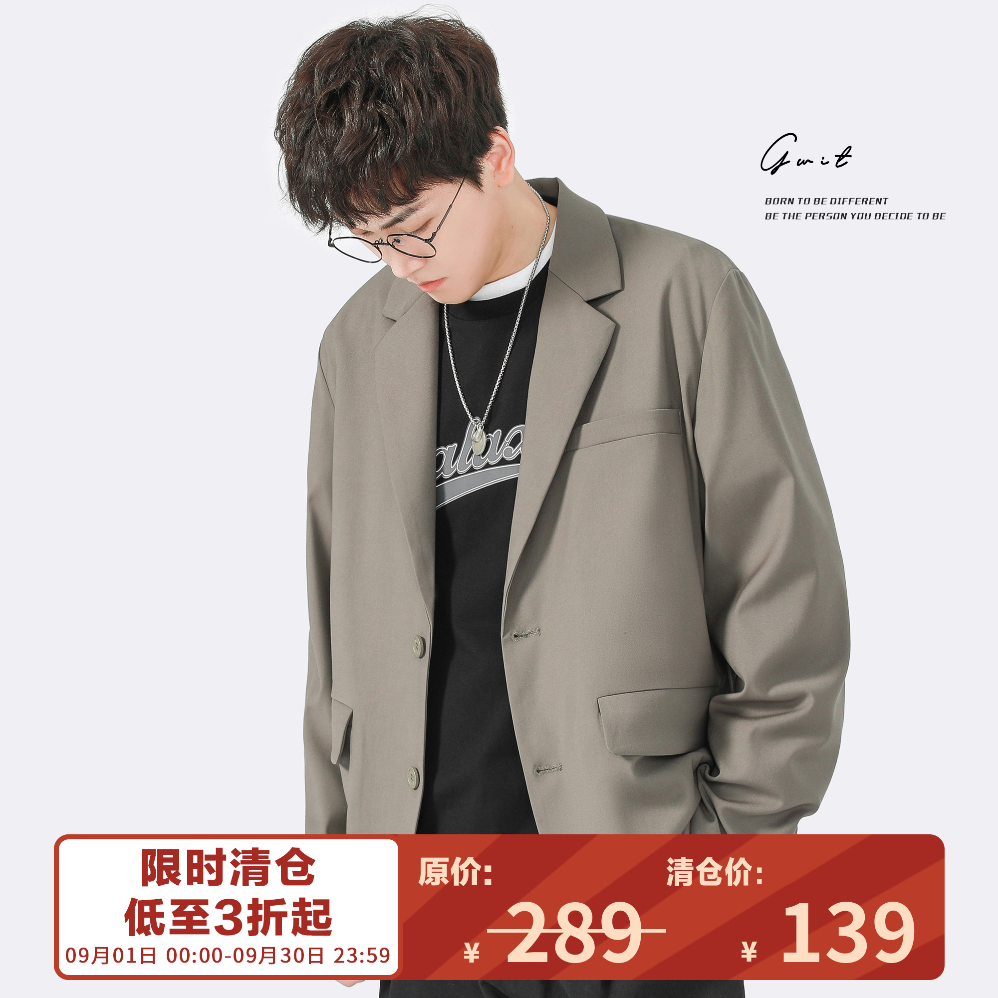GWIT重磅痞帅休闲小西服