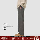 重磅奥粒绒水洗做旧工装 裤 冬季 GWIT 保暖加绒加厚潮牌休闲裤 男