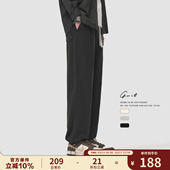 抽绳束脚运动休闲裤 GWIT 春秋潮牌工装 高街cleanfit卫裤 男 美式