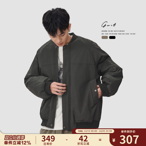 GWIT加厚棉衣冬季工装外套棉服男