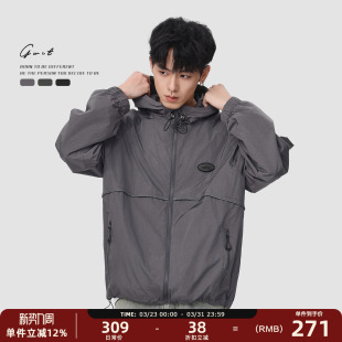 外套男 复古软壳户外运动登山防风夹克春秋休闲上衣工装 GWIT 美式
