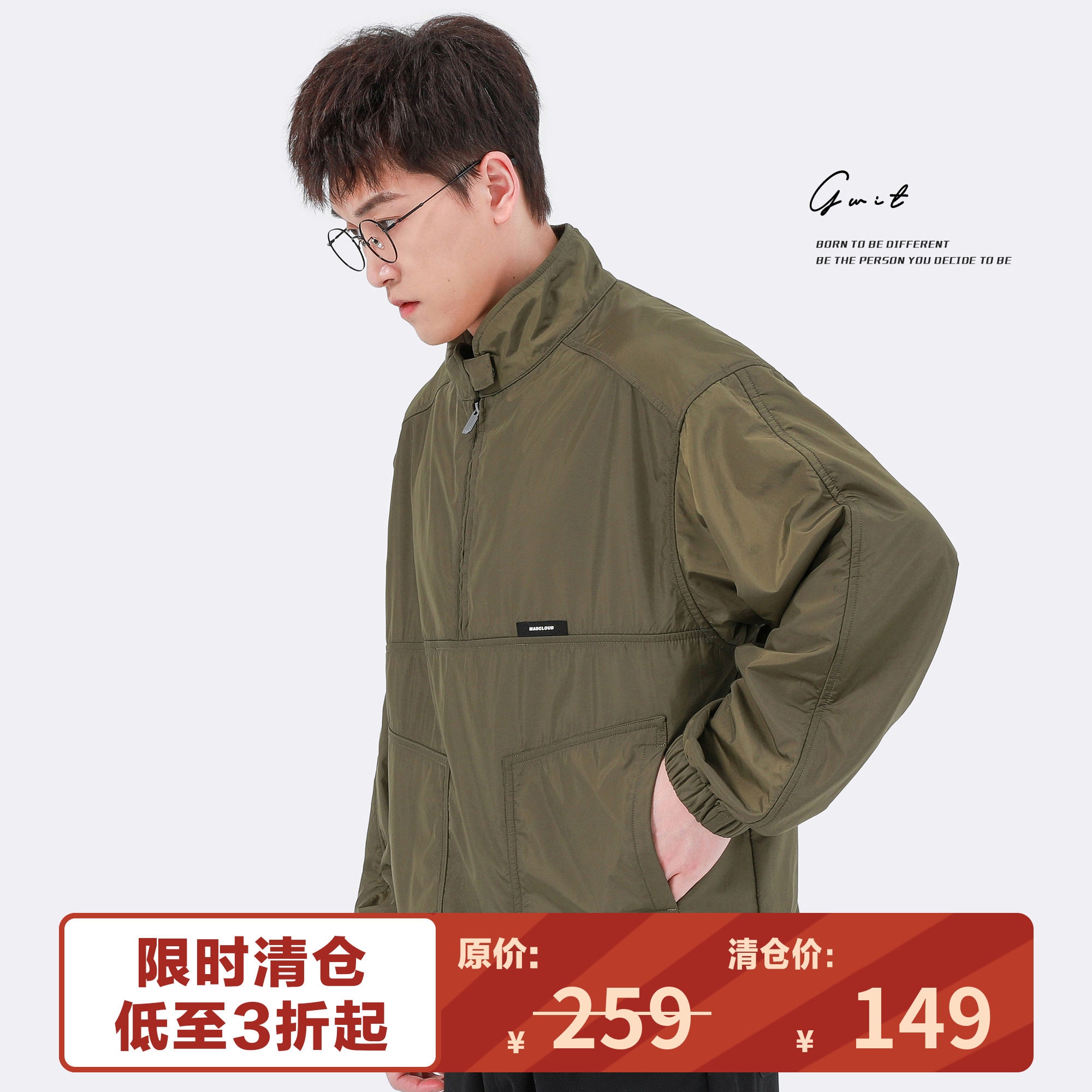 GWIT美式户外潮牌冲锋衣图片