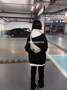 vibe风美式复古棒球服女春秋新款韩版宽松星星刺绣高街外套ins潮