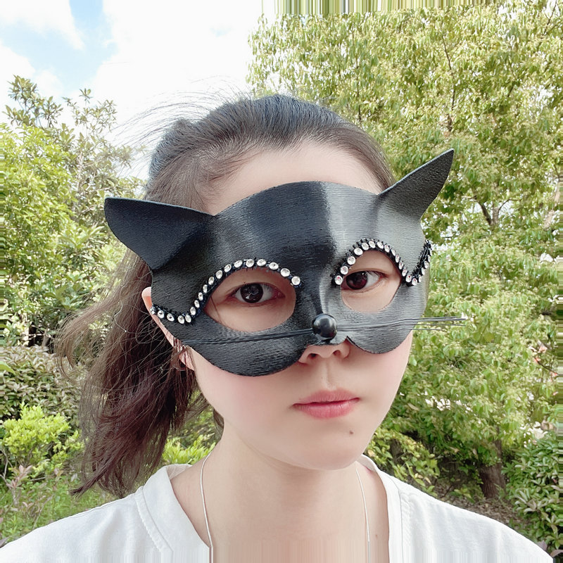 眼罩情调浪漫蕾丝面具女半脸舞会派对性感黑色眼罩万圣节道具公主