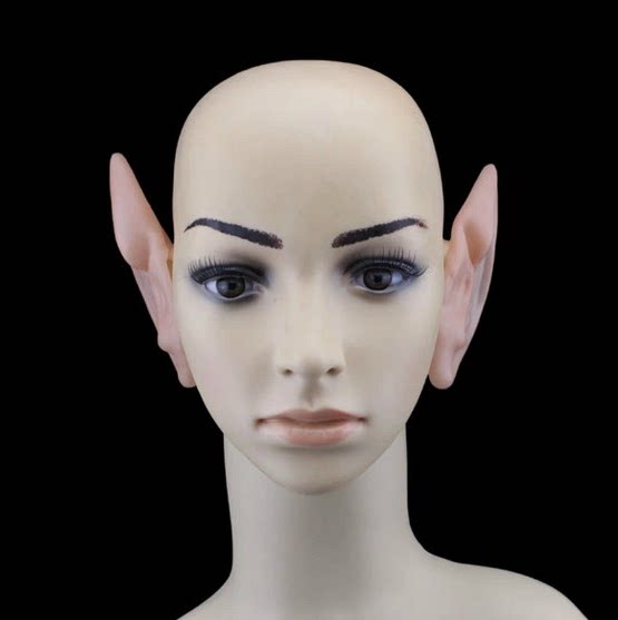 cos用品 舞会人物装扮道具 假耳朵 尖耳朵 精灵耳朵 妖怪耳朵