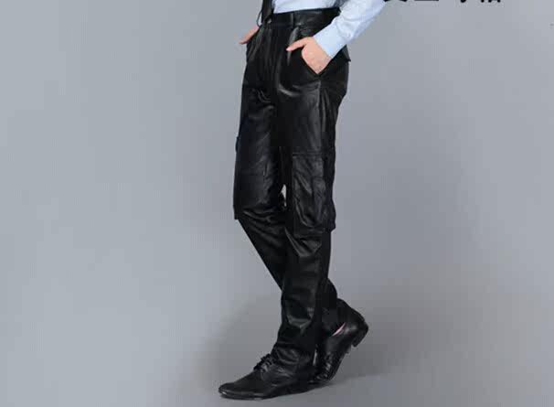 Pantalon cuir homme 2ULP - Ref 1491849 Image 4