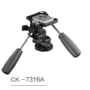 Cân bằng ba chân của máy ảnh cầm tay PTZ SLR chụp ảnh toàn cảnh ba chiều CK7316A - Phụ kiện máy ảnh DSLR / đơn chân máy tripod