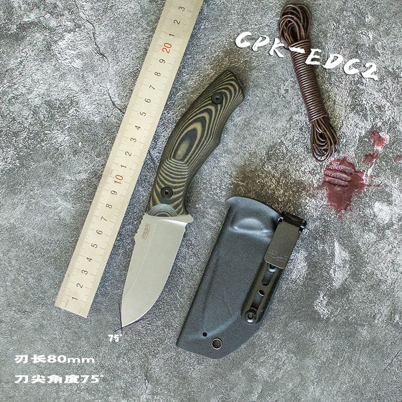 百浓psrk户外小直刀CPK-EDC2