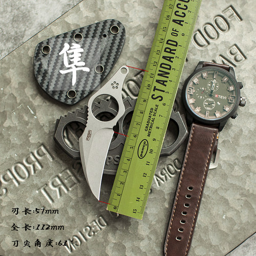 百浓PSRK 城市口袋EDC 隼 把玩户外生存刀水果刀荒野防身新款强悍