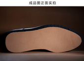 垫牛皮头层真皮男款 鞋 吸汗防臭除臭透气舒适耐磨 皮鞋 超薄尖头男士