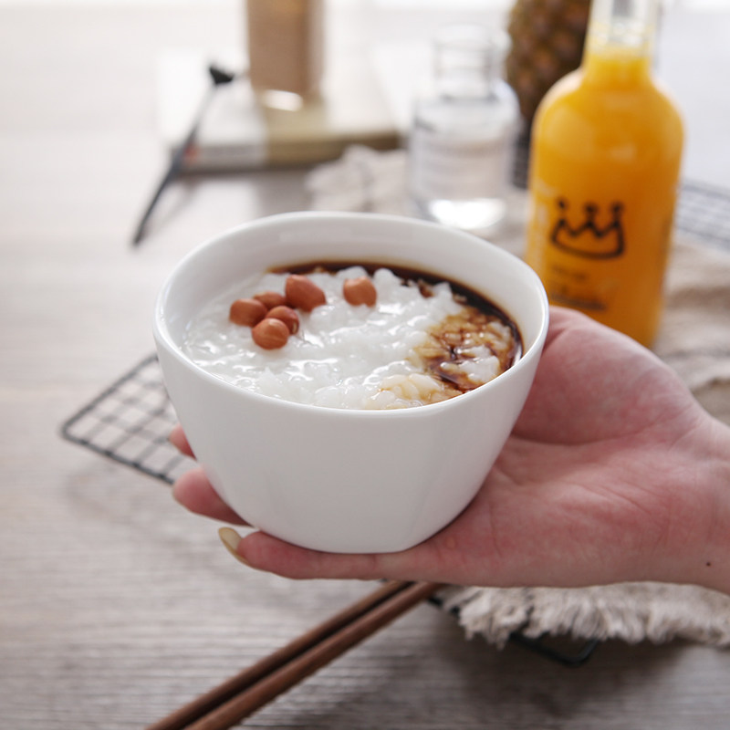 创意白骨瓷碗家用米饭碗小汤碗陶瓷泡面碗沙拉方碗甜品拉面碗餐具|msdalam kategori pinggan mangkuk, pinggan mangkuk, Bowl - dari Buy2taobao.com untuk memberikan perkhidmatan ejen Taobao profesional membeli