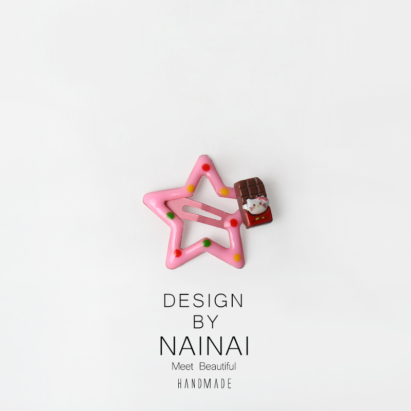 元气少女kitty猫发夹甜美刘海碎发夹子女侧边夹可爱发夹子发饰品