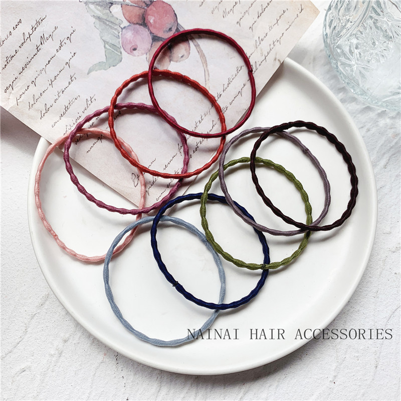 头绳森系甜美风耐用扎发橡皮筋