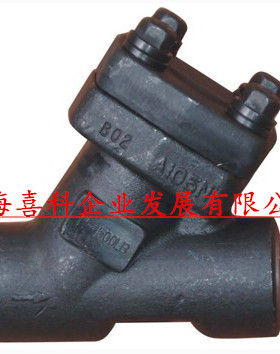 GL11H-800LB A105锻钢Y型过滤器 超高压美标磅级 内螺纹丝口丝扣