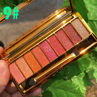 维妮小熊一亮到底爆闪九色眼影南瓜西柚人鱼姬色眼影亮晶晶大地色