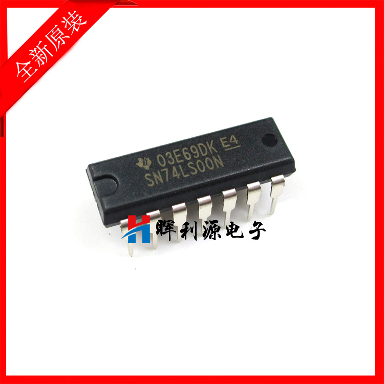 74LS00 SN74LS00N 栅极和逆变器 DIP14全新原装