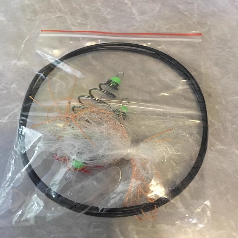 带支撑圈霸王捆爆炸网小白条翘嘴