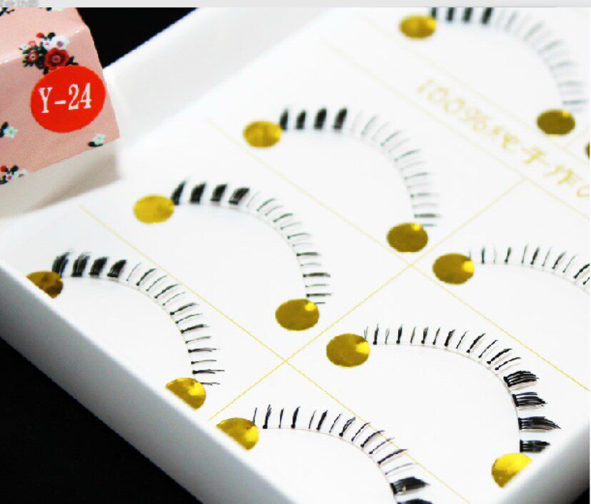 S-VS小墨假睫毛 纯手工日系大眼萌系黑色款下睫毛无痕透明梗包邮