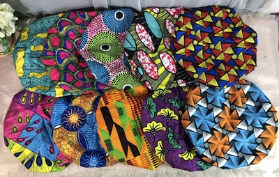 Satin Sleep Cap,Double-Sided Adjustable Sleep Bonnet