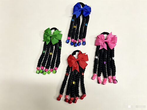 Braided hair for kids children hair非洲儿童脏辫马尾假发