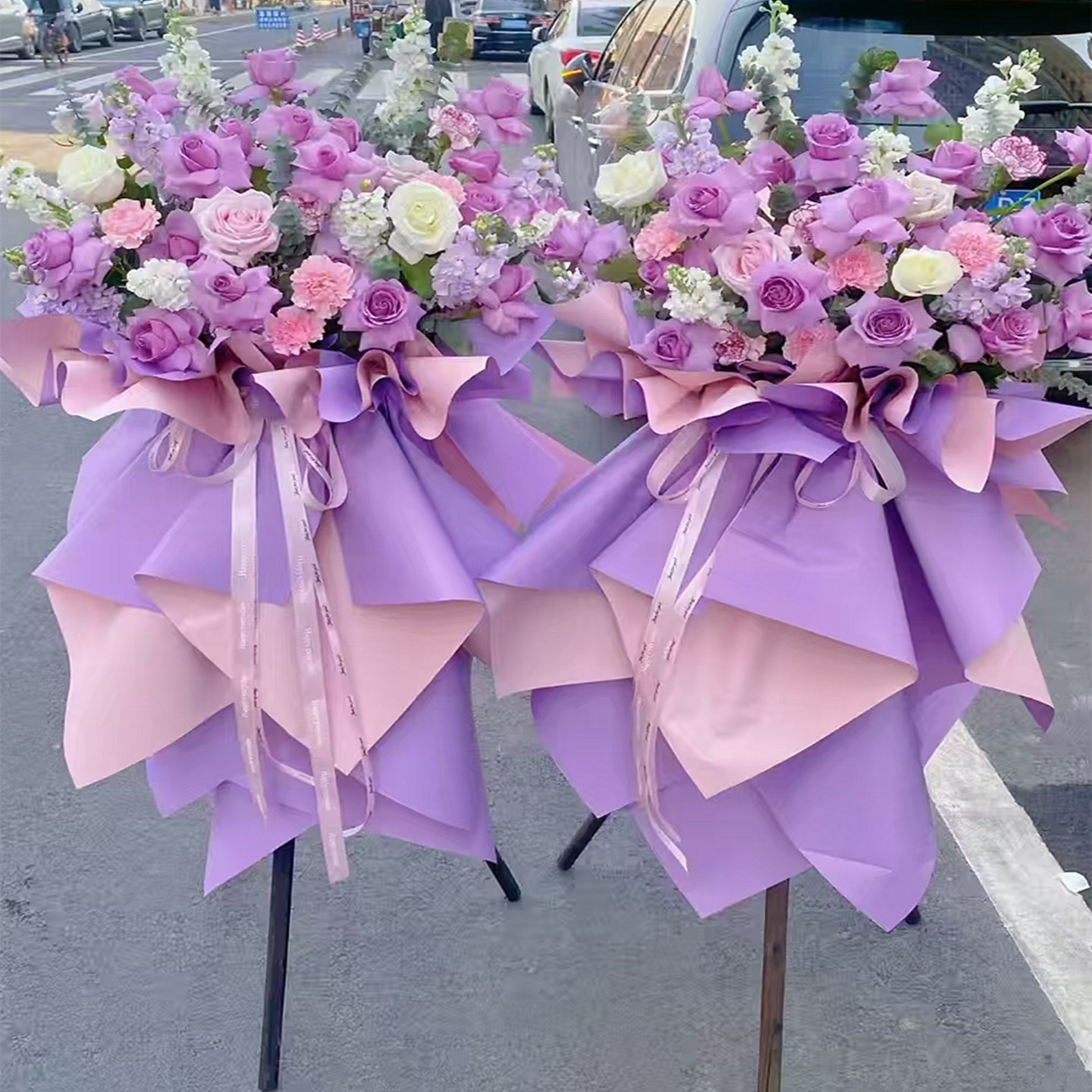 杭州高档商务花篮同城送货上门