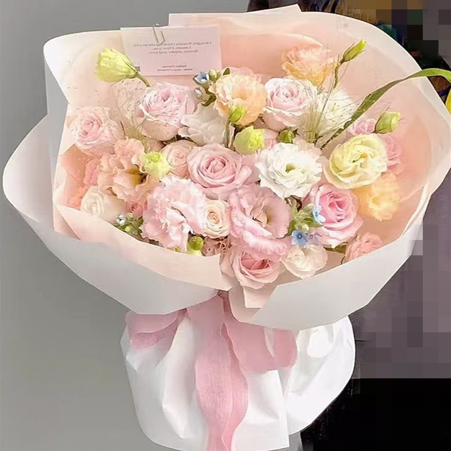 桔梗花束同城速递生日表白