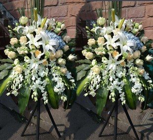 杭州高端开业花篮新店开张公司乔迁庆典花篮商务鲜花速递同城配送