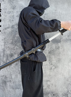 日漫死神拔刀剑男孩儿童玩具武士刃带鞘居合道木刀cos木制道具剑