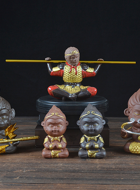 陶瓷至尊宝孙悟空齐天大圣桌面