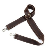 疯马皮复古肩托肩带牛皮调节肩带单肩包背带可调节斜挎包配件真皮