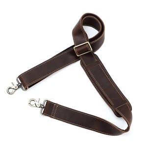 疯马皮复古肩托肩带牛皮调节肩带单肩包背带可调节斜挎包配件真皮