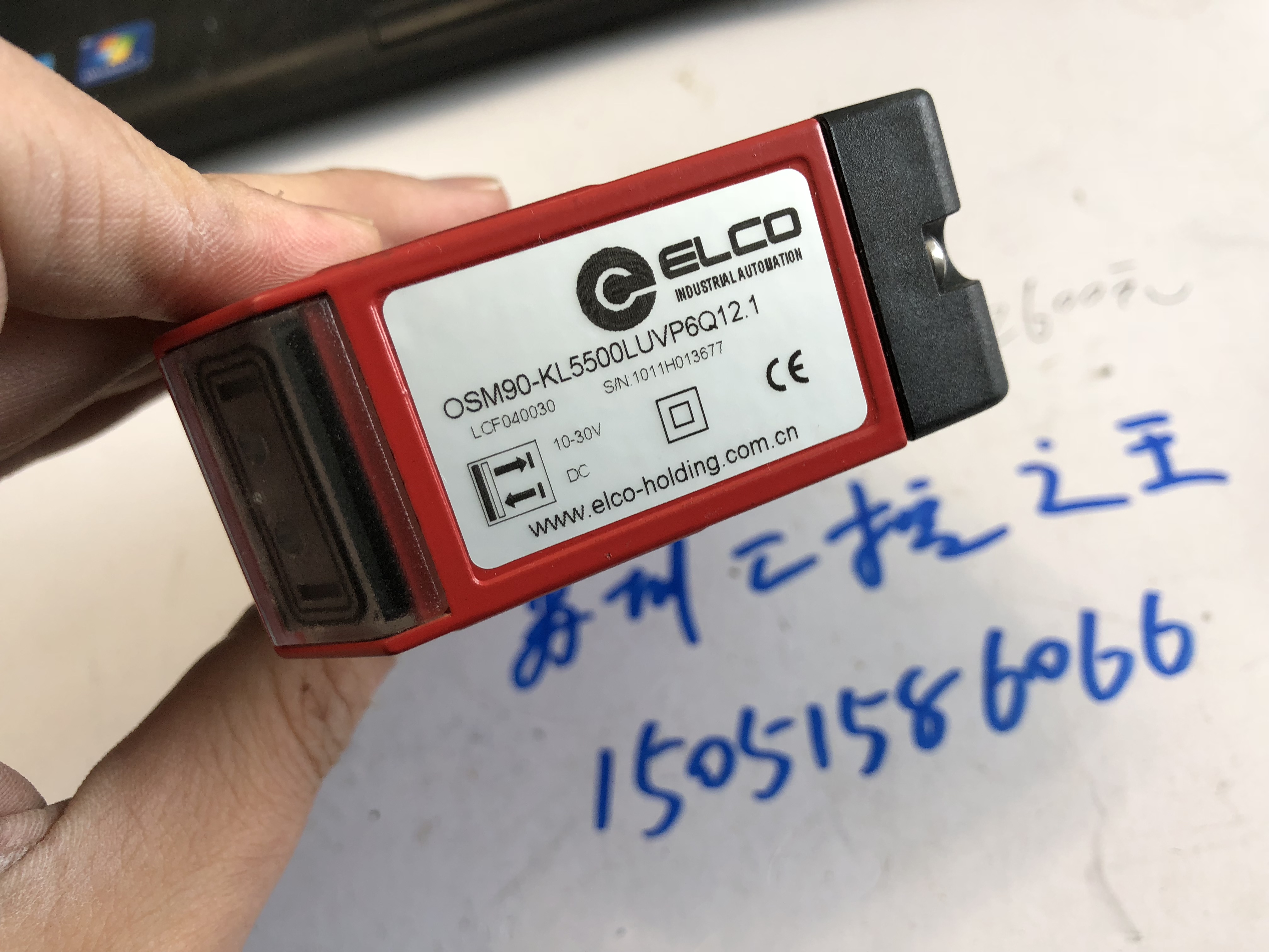 ELCO传感器   OSM90-KL5500LUVP6Q12.1  全新无包装  现货就1个