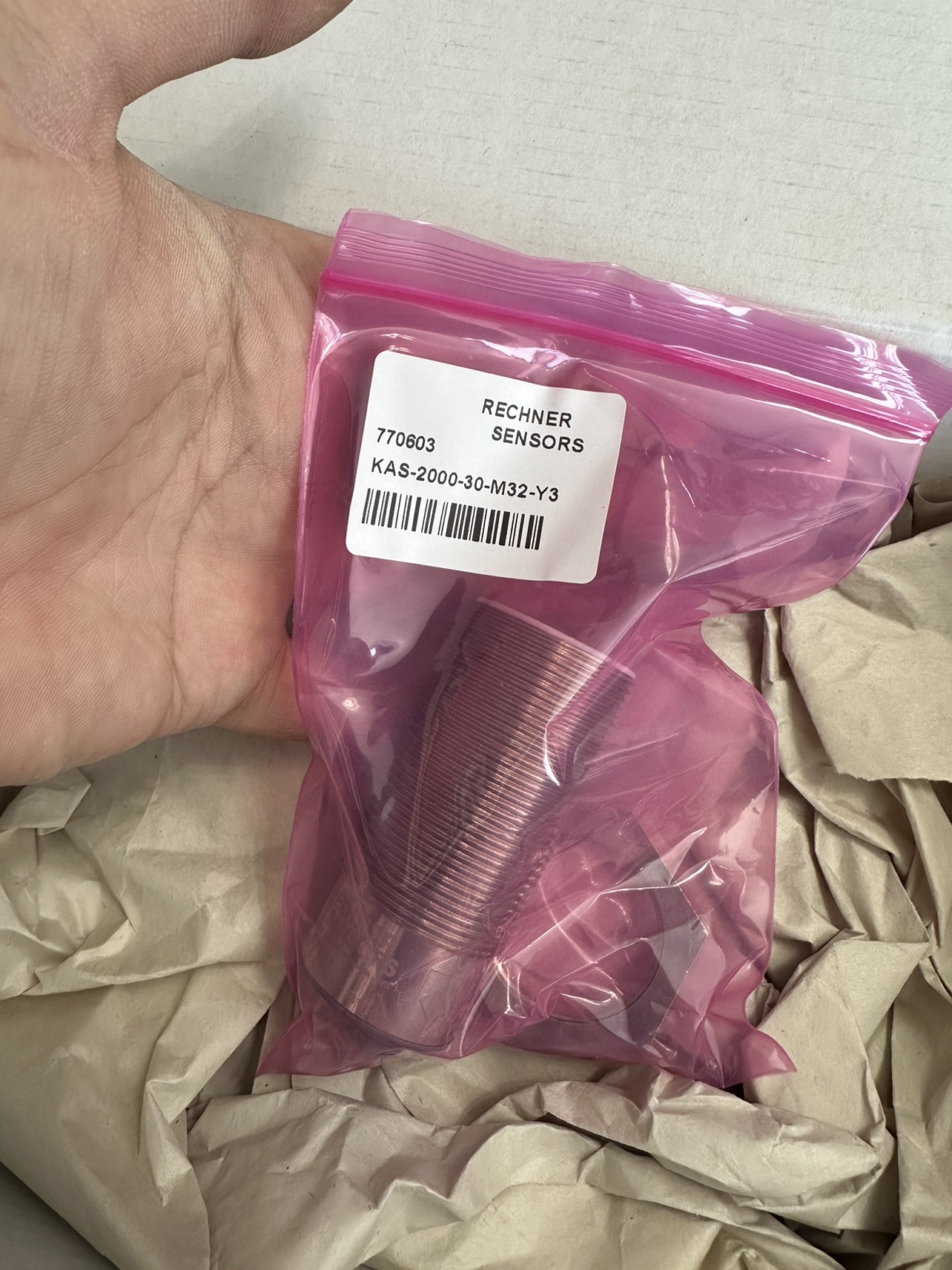 RECHNER传感器770603;KAS-2000-30-M32-Y3全新如图