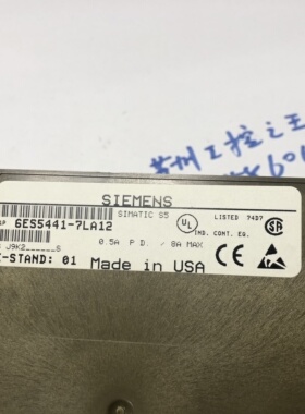 6ES5441-7LA12 拆机9成新 6ES5 441-7LA12 现货就1个   包邮