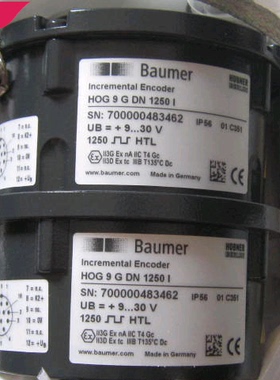 Baumer HOG9GDN1250I ；HOG 9 G DN 1250 I ; H0G9GDN1250I