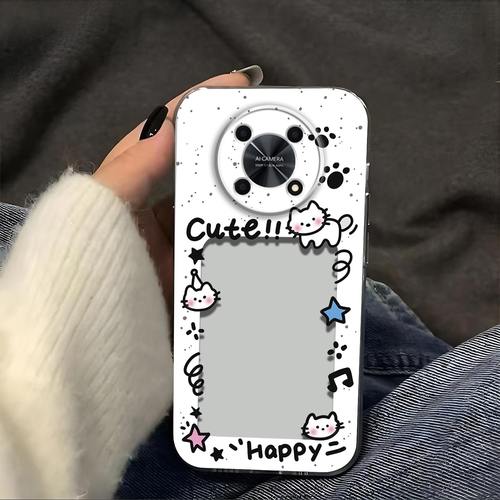 猫抓相框放照片适用华为智选Nzone50 pro手机壳镜头全包sp210防摔硅胶软壳高级感保护套超薄可爱新款手机套潮
