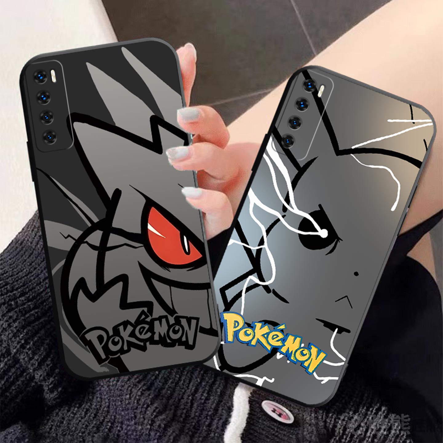 耿鬼适用于荣耀play4 Play4Pro手机壳TNNHAN00全包OXPAN00磨砂高级感耐脏防摔软壳皮卡丘保护套创意男女新款